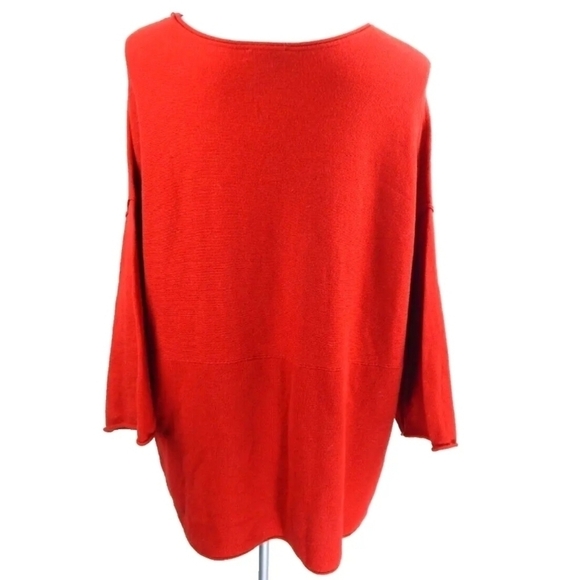 Pure Jill Red Kimono Sweater - Picture 3 of 3